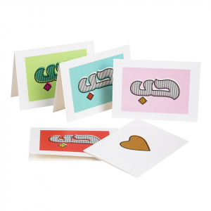 Set of 10 Hubb Greeting Cards with Envelopes 